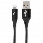 Кабель SKYDOLPHIN S55L для Apple (USB - Lightning) черный