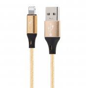 Кабель SKYDOLPHIN S55L для Apple (USB - Lightning) золотистый