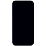 Дисплейный модуль с тачскрином для Samsung Galaxy A01 (A015F) (черный) (широкий шлейф)