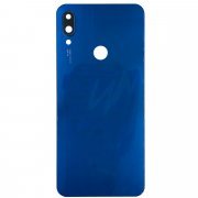 Задняя крышка для Xiaomi Redmi Note 7 (синяя) со стеклом камеры