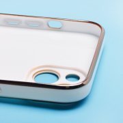 Чехол-накладка - SC301 для Apple iPhone 14 Plus (белая) — 3