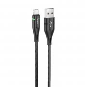 Кабель Hoco U93 для Apple (USB - lightning) (черный) — 1