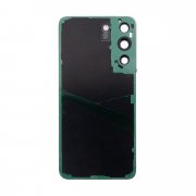 Задняя крышка для Samsung Galaxy S22 (S901B) (черная) премиум — 1