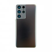 Задняя крышка для Samsung Galaxy S21 Ultra (G998B) (серебристая) — 2