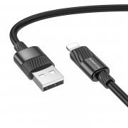 Кабель Borofone BX106 (USB - lightning) 100см 2.4A (черный) — 1