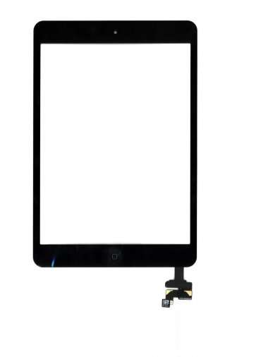 Тачскрин (сенсор) для Apple iPad mini 2 Retina с кнопкой (черный) — 1