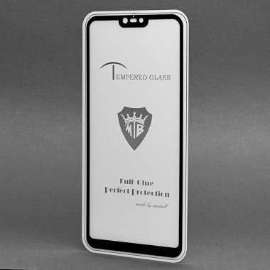 Защитное стекло для Xiaomi Mi 8 Lite (полное покрытие)(черное) &mdash; 2
