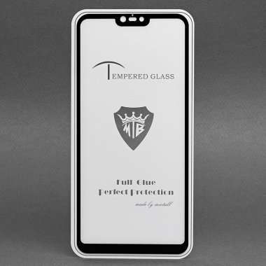 Защитное стекло для Xiaomi Mi 8 Lite (полное покрытие)(черное) &mdash; 1