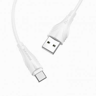 Кабель Borofone BX18 (USB - Type-C) белый — 2