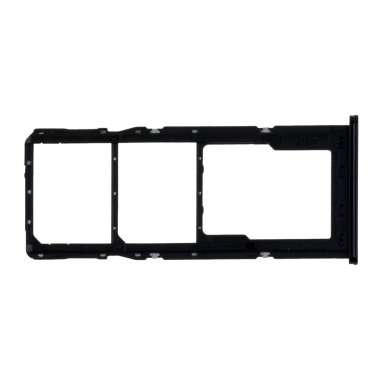 Контейнер SIM для Samsung Galaxy A22 (A225F) (черный) &mdash; 2