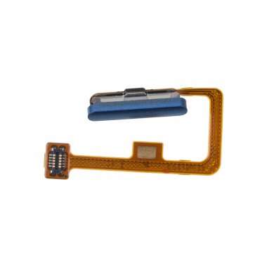 Шлейф для Xiaomi 11 Lite 5G NE сканер отпечатка пальцев (голубой) &mdash; 1