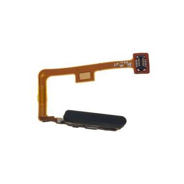 Шлейф для Xiaomi 11 Lite 5G NE + сканер отпечатка пальца (черный) — 1