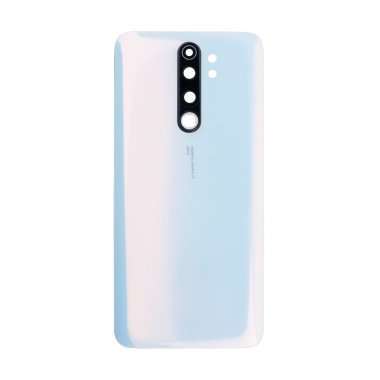 Задняя крышка для Xiaomi Redmi Note 8 Pro (белая) Премиум
