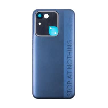 Задняя крышка для Tecno Spark 8C (черная) &mdash; 1