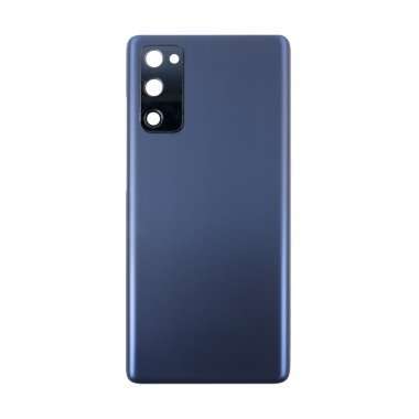 Задняя крышка для Samsung Galaxy S20 FE (G780F) (синяя) Премиум &mdash; 2