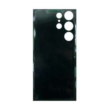 Задняя крышка для Samsung Galaxy S23 Ultra (S918B) (черная) Премиум