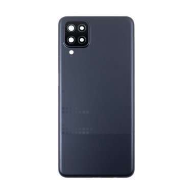 Задняя крышка для Samsung Galaxy A12 Nacho (A127F) (черная) Премиум — 2