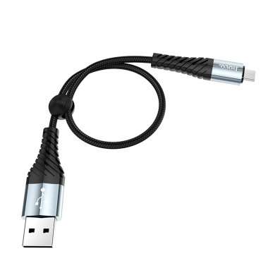 Кабель Hoco X38 Cool Charging (USB - micro USB) (черный) — 5