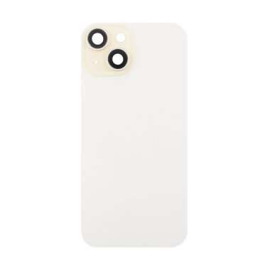 Задняя крышка для Apple iPhone 15 (желтая) Премиум &mdash; 2