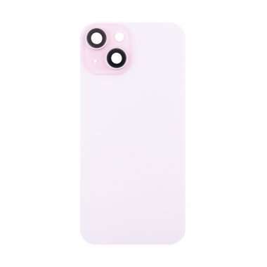 Задняя крышка для Apple iPhone 15 (розовая) Премиум &mdash; 2