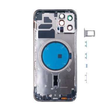 Корпус для Apple iPhone 12 Pro (серый) премиум &mdash; 1