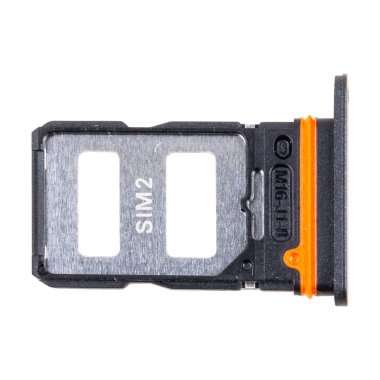Контейнер SIM для Xiaomi Redmi Note 12 Pro Plus (черный) &mdash; 1