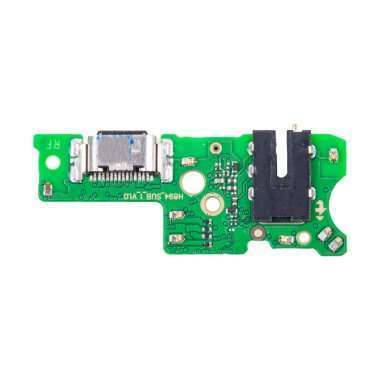 Шлейф для Tecno Pova 5 плата на разъем зарядки/разъем гарнитуры/микрофон премиум