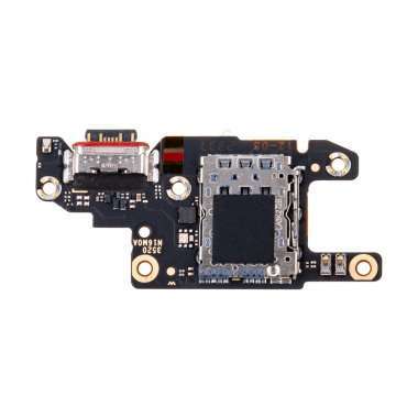 Шлейф для Xiaomi Poco X6 5G плата на разъем зарядки/разъем SIM/микрофон &mdash; 1