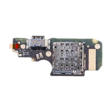 Шлейф для Xiaomi Redmi Note 12 Pro 4G плата на разъем зарядки/разъем SIM/микрофон - Премиум &mdash; 1