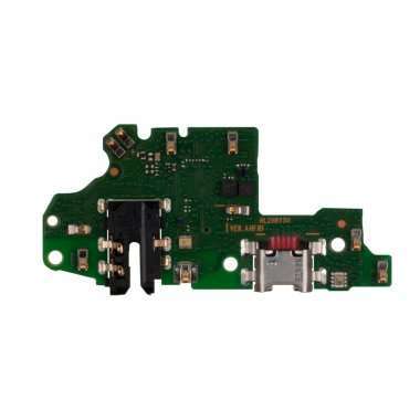 Шлейф для Huawei Honor 10 Lite плата на системный разъем/разъем гарнитуры/микрофон премиум — 1