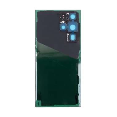 Задняя крышка для Samsung Galaxy S22 Ultra (S908B) (черная) Премиум &mdash; 1