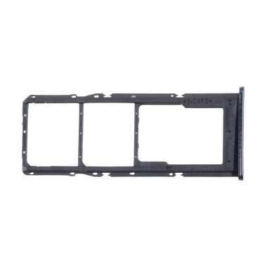 Контейнер SIM для Samsung Galaxy A04s (A047F) (черный) &mdash; 1