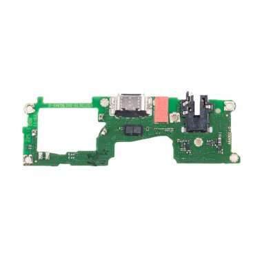Шлейф для Realme 8 4G плата на системный разъем/разъем гарнитуры/микрофон премиум — 1