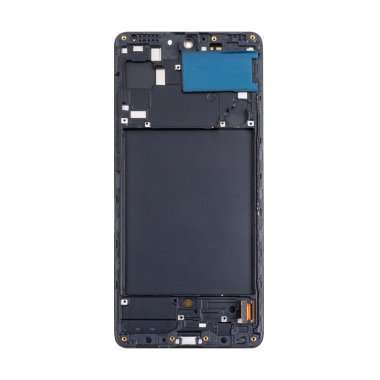 Дисплейный модуль с тачскрином для Samsung Galaxy A71 (A715F) (черный) (OLED)