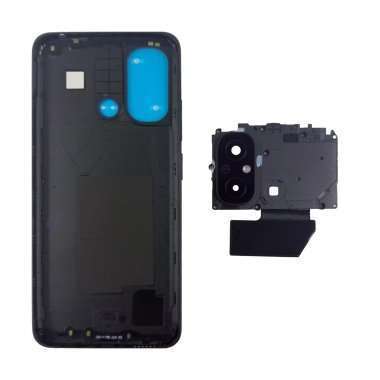 Задняя крышка для Xiaomi Redmi 12C (черная) - Премиум — 1