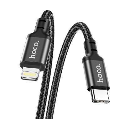 Кабель Hoco X14 (Type C - lightning) 200см 3A (черный) — 4