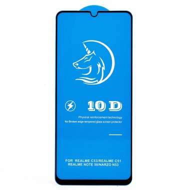 Защитное стекло Activ 3D для Realme Note 60x (черное) — 1