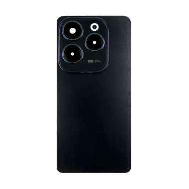 Задняя крышка для Infinix Hot 40 (черная) премиум &mdash; 2